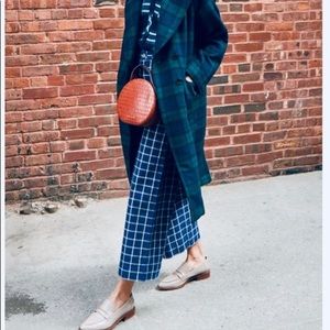 NWOT Madewell Emmett Windowpane pants